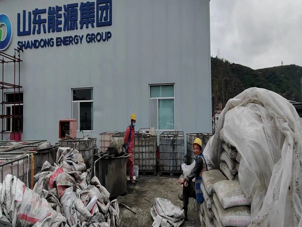 英山厂房地面下沉注浆加固